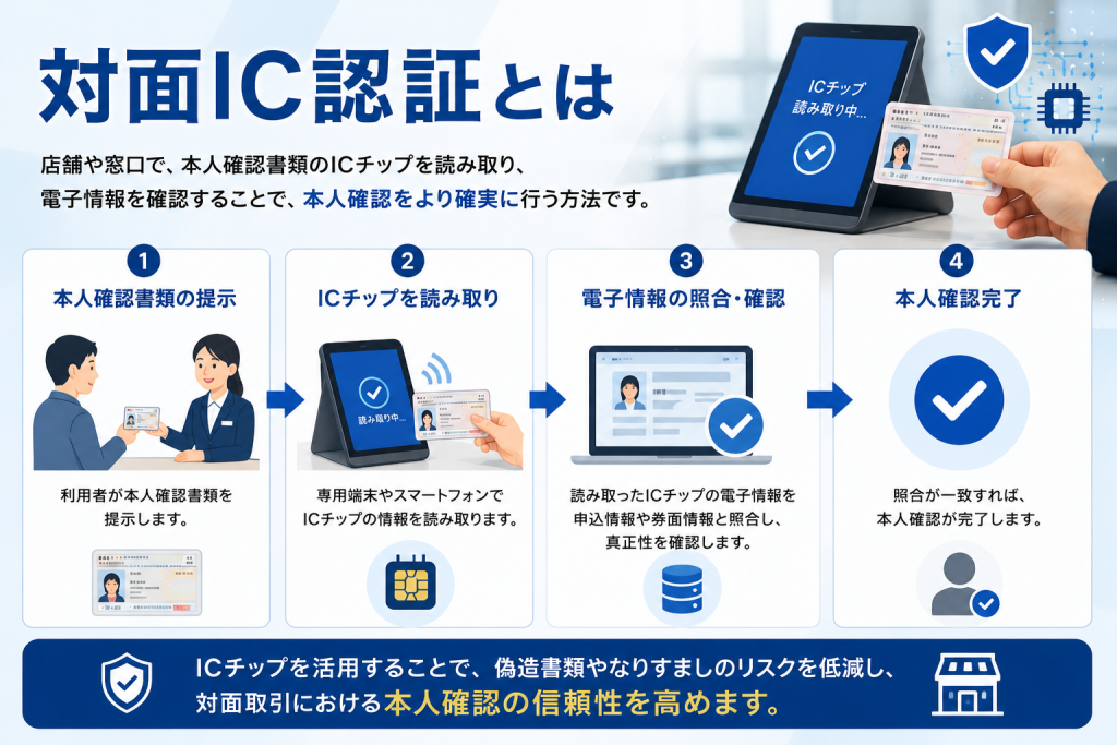 対面本人確認とは？2027年法改正で進むIC認証義務化への対応を解説
