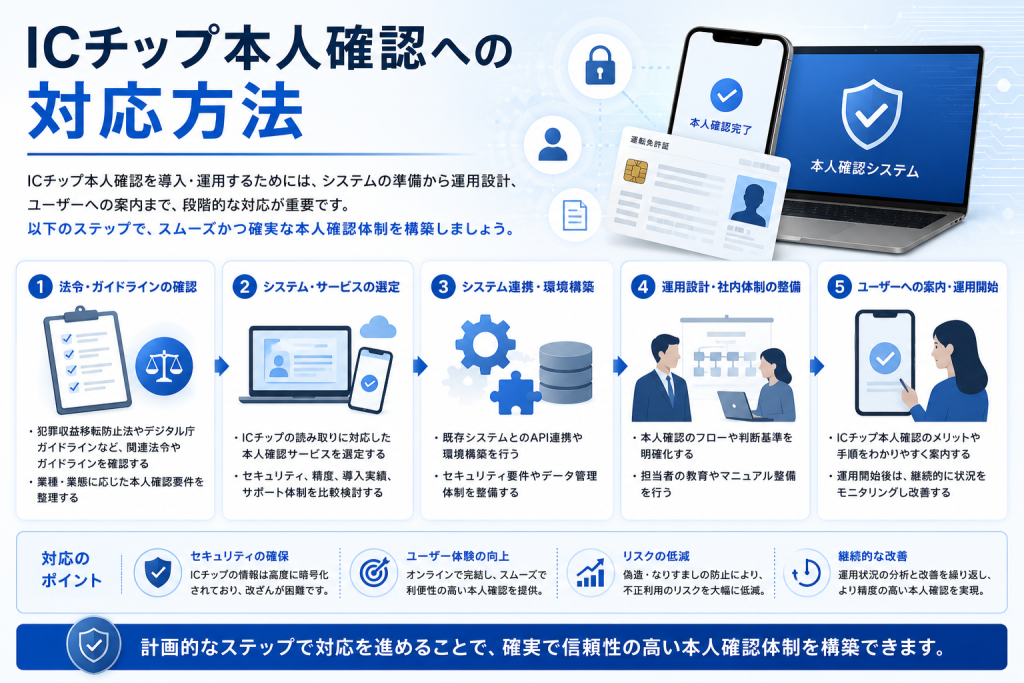 ICチップ本人確認への対応方法