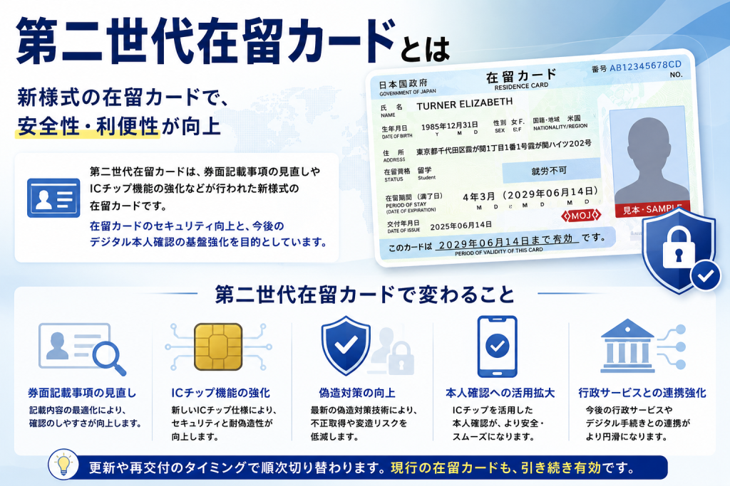 第二世代在留カードとは?